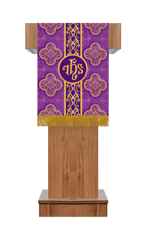 Pulpit/Lectern with Braided Orphrey