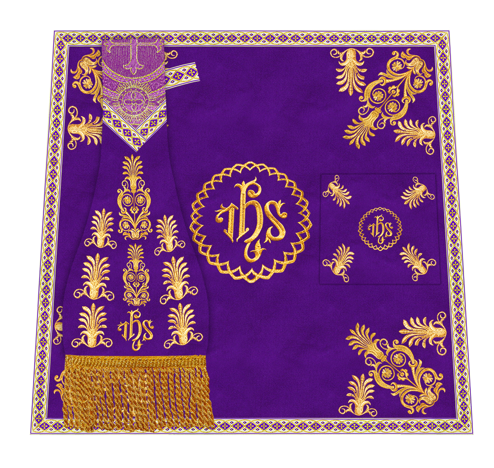 Embroidered Motif and Trims Mass set