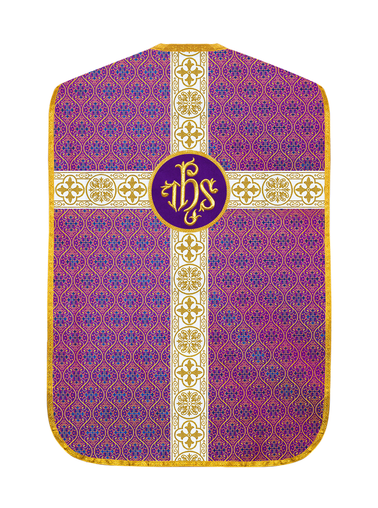 Roman Catholic Chasuble with Spiritual Motif