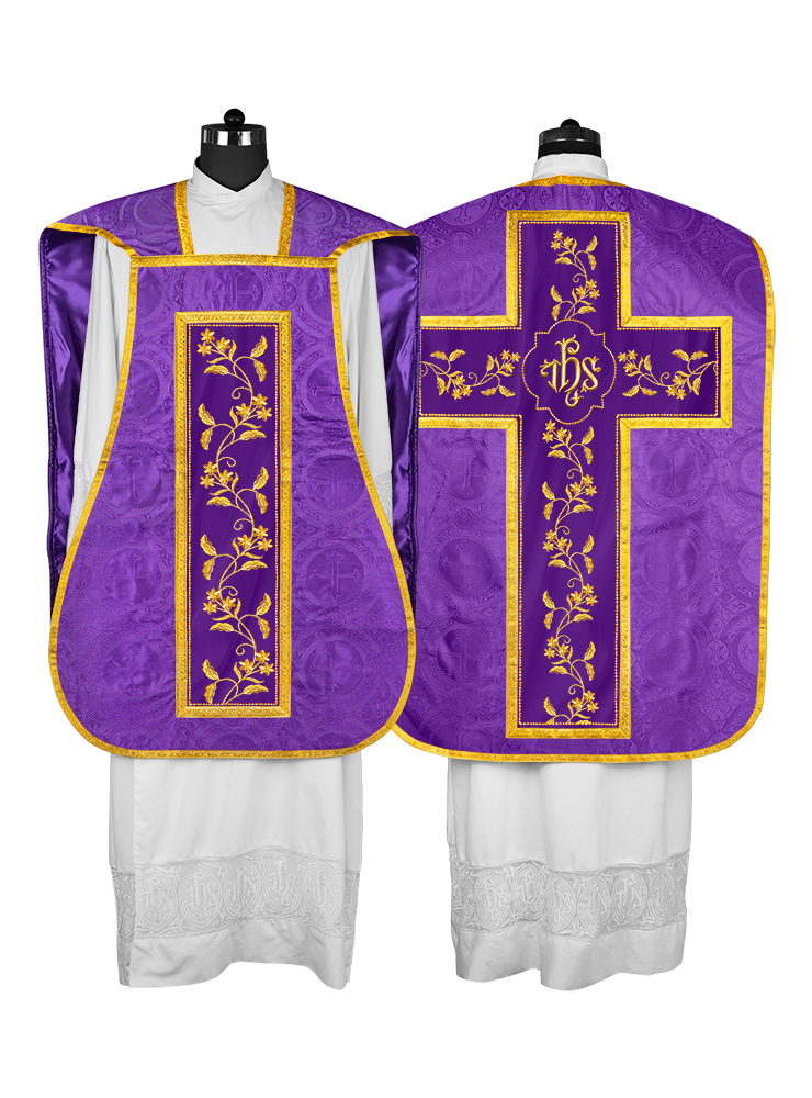 Fiddleback with Floral design