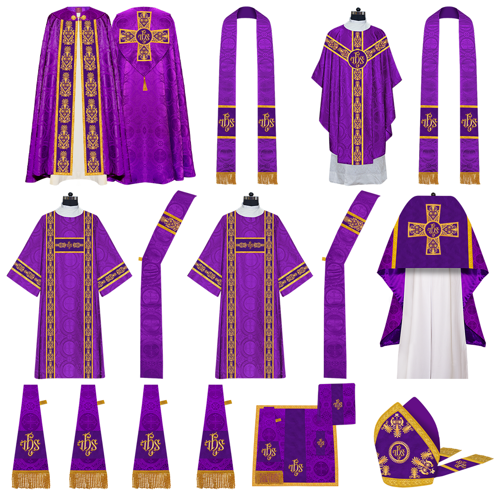 Gothic Style Highline Mass Set Vestments