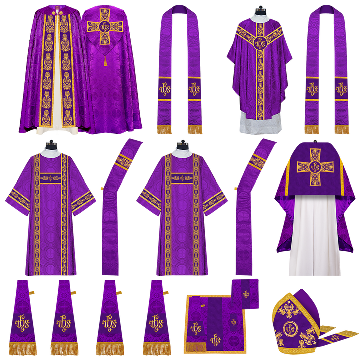 Gothic Style Highline Mass Set Vestments