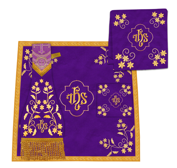 Gothic Chasuble with Floral Embroidery