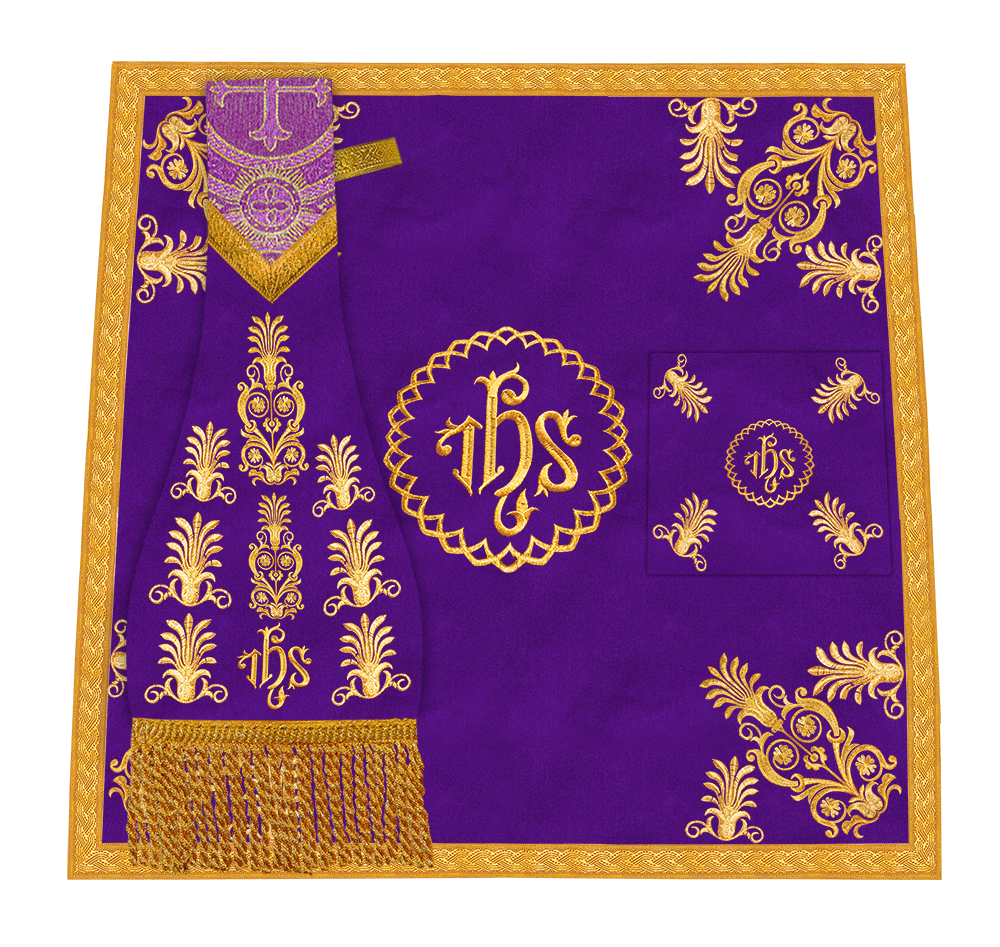 Mass set with solemn designs