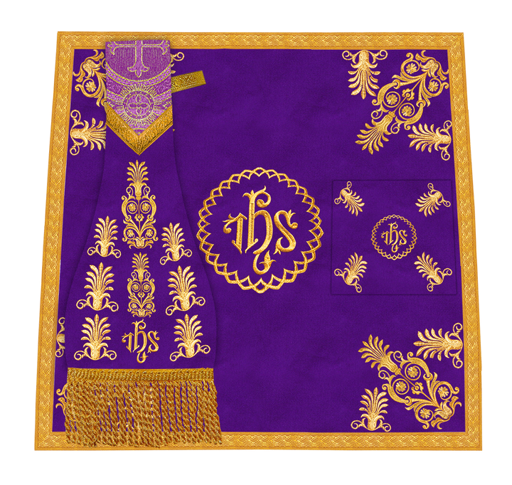 Mass set with solemn designs