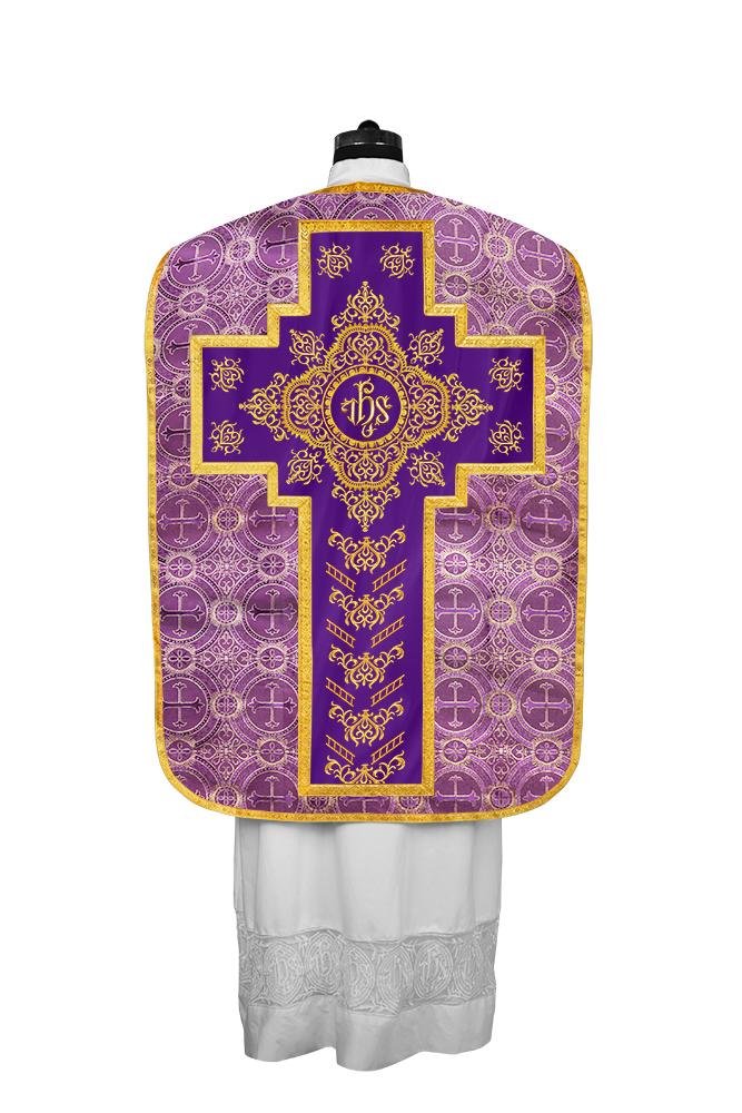 Fiddleback Vestment with Adorned Orphrey