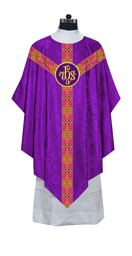 Pugin Style Chasuble Designed with Different Orphrey