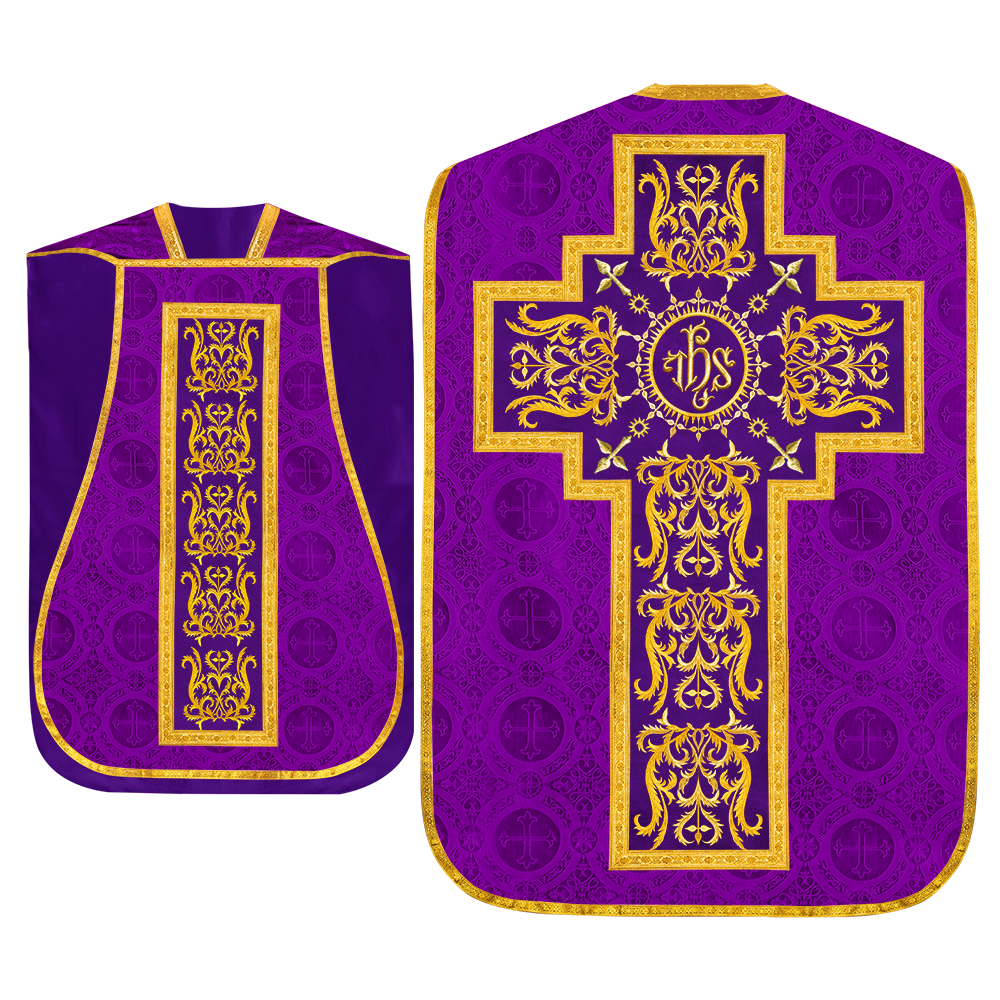 Roman Chasuble with matching stole