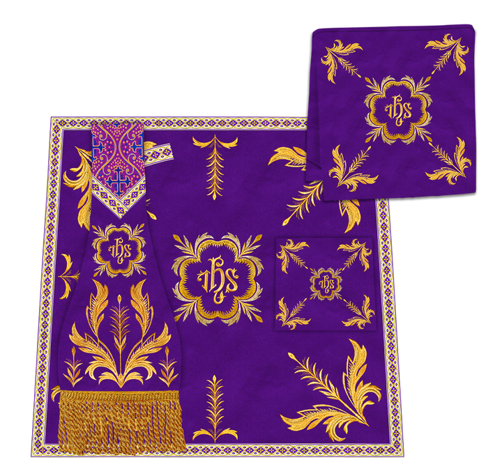 Gothic Cope Vestments Adorned With Detailed Braids