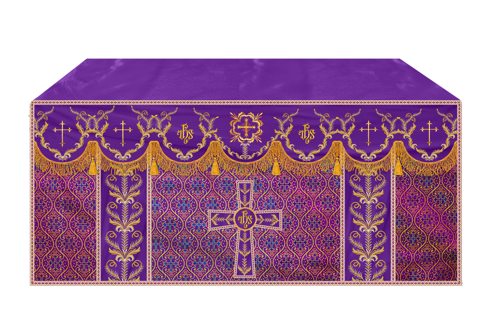 Church Altar Parament with Trims