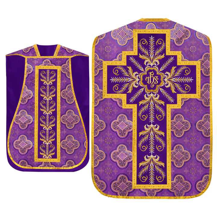 Roman Chasuble with liturgical motifs