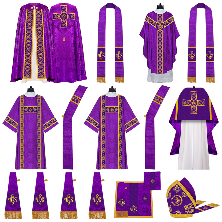 Gothic Highline Mass Set with Embroidered Orphrey