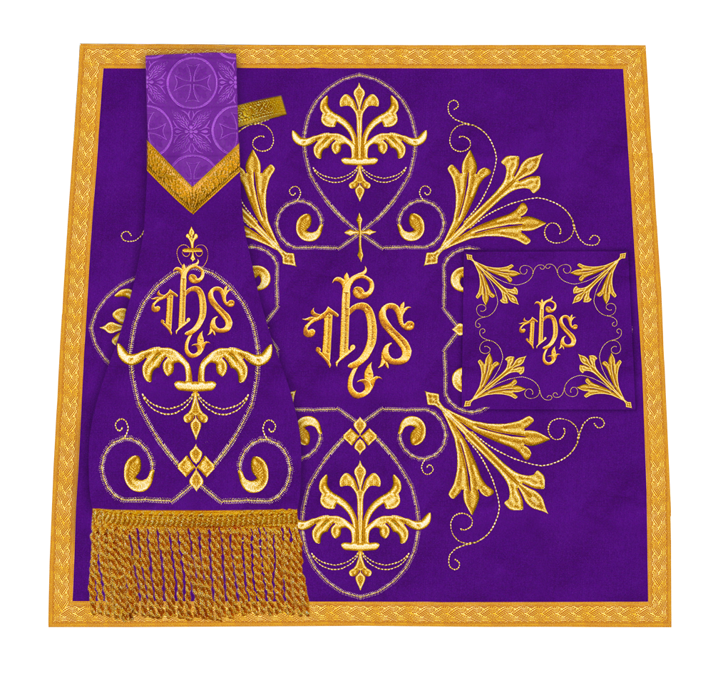 Liturgical Mass Set with Fine Embroidery