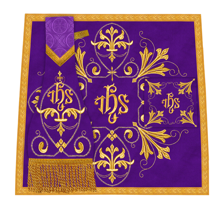 Liturgical Mass Set with Fine Embroidery