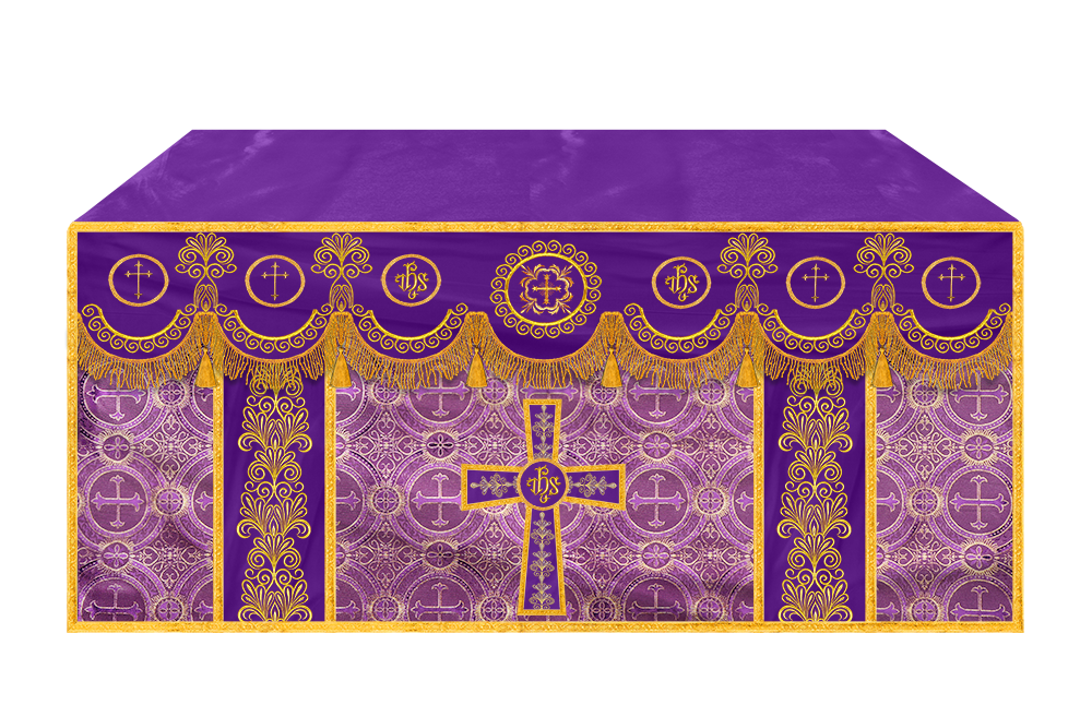 Altar Cloth with Liturgical Motif