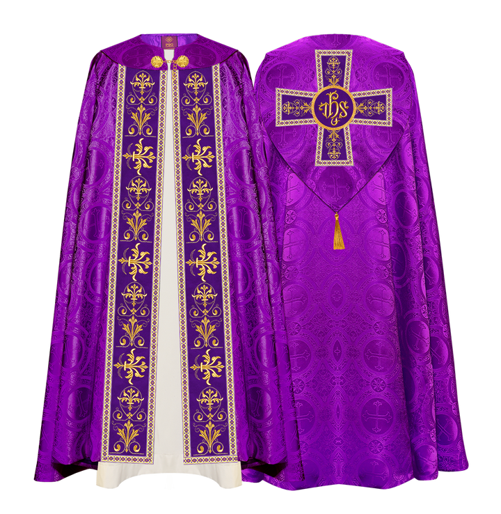 Gothic Cope Vestments With Colour Trims