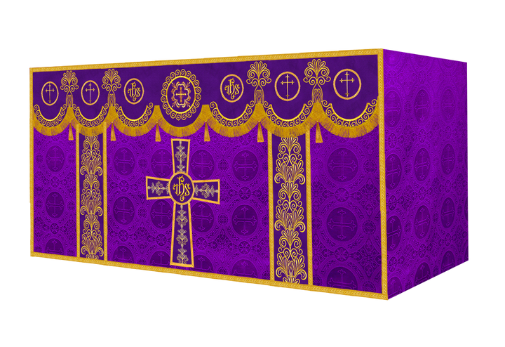 Altar Cloth with Liturgical Motif