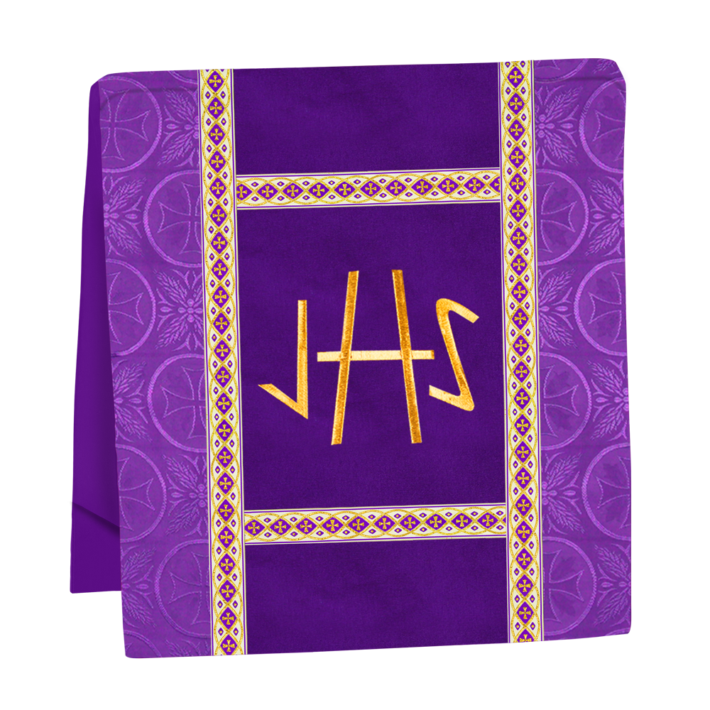 Altar Mass Set with Detailed Motif Embroidery