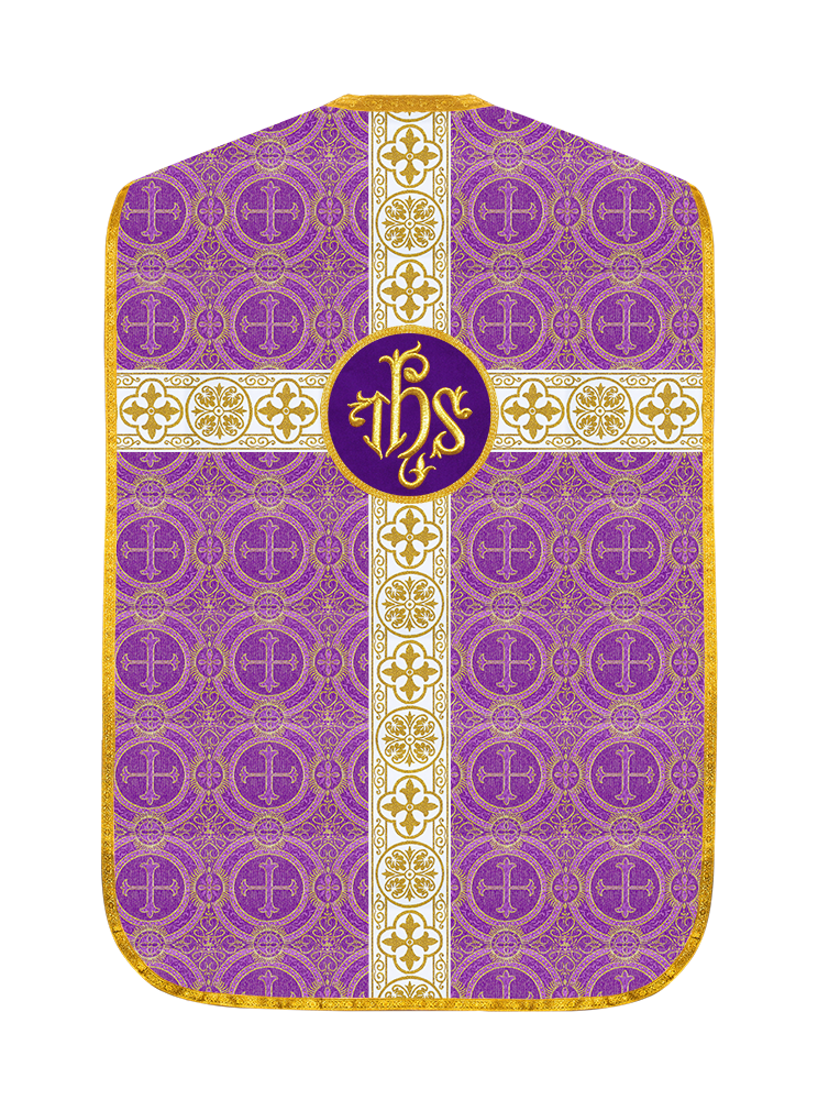 Roman Catholic Chasuble with Spiritual Motif