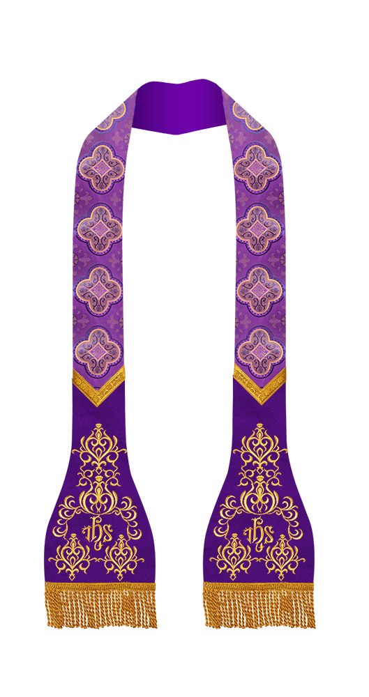 Roman Stole with adorned motif