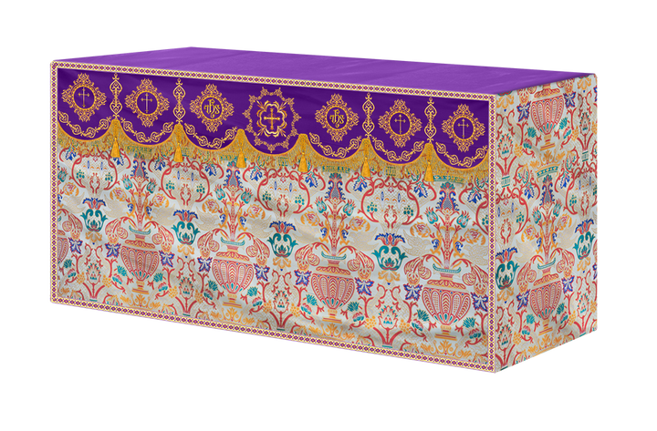Embroidered Tapestry Altar Cloth