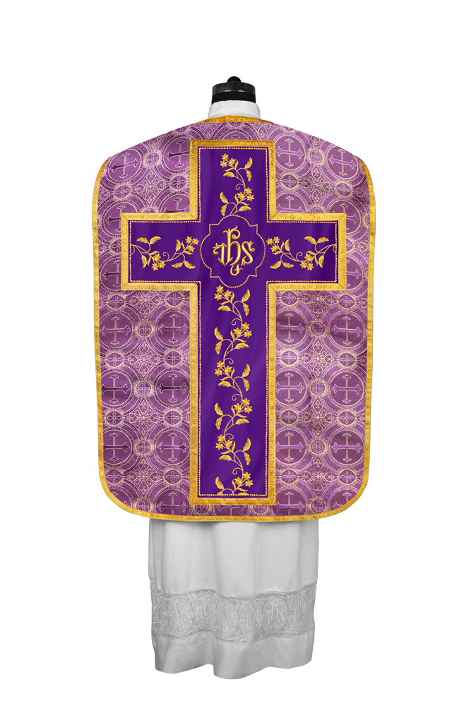 Fiddleback with Floral design