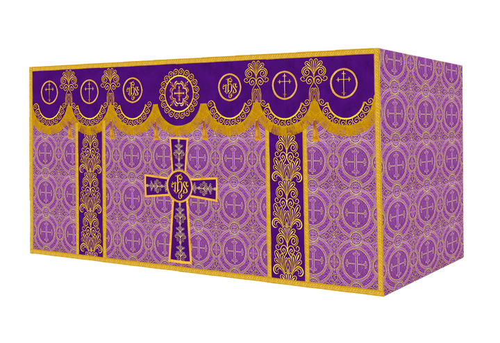 Altar Cloth with Liturgical Motif