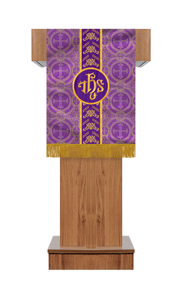 Pulpit/Lectern with Adorned Trims