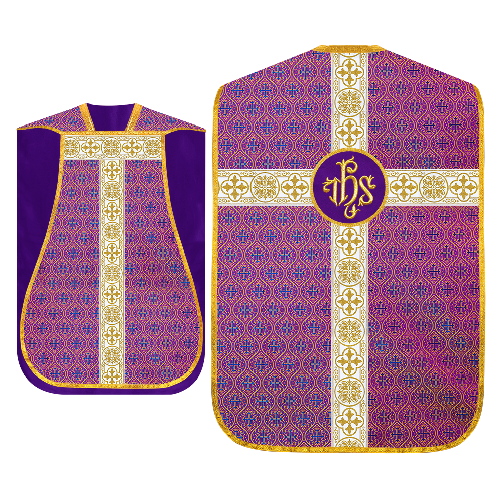 Roman Catholic Chasuble with Spiritual Motif