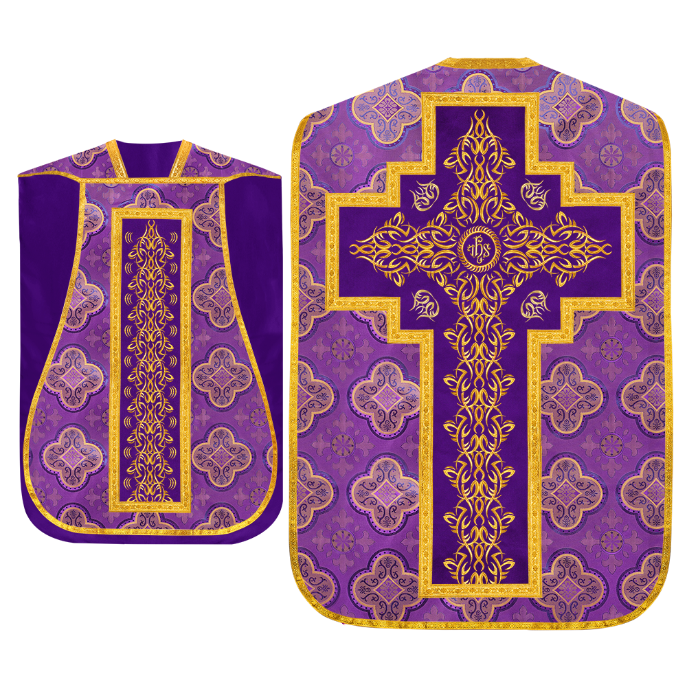 Fiddleback vestment with stole