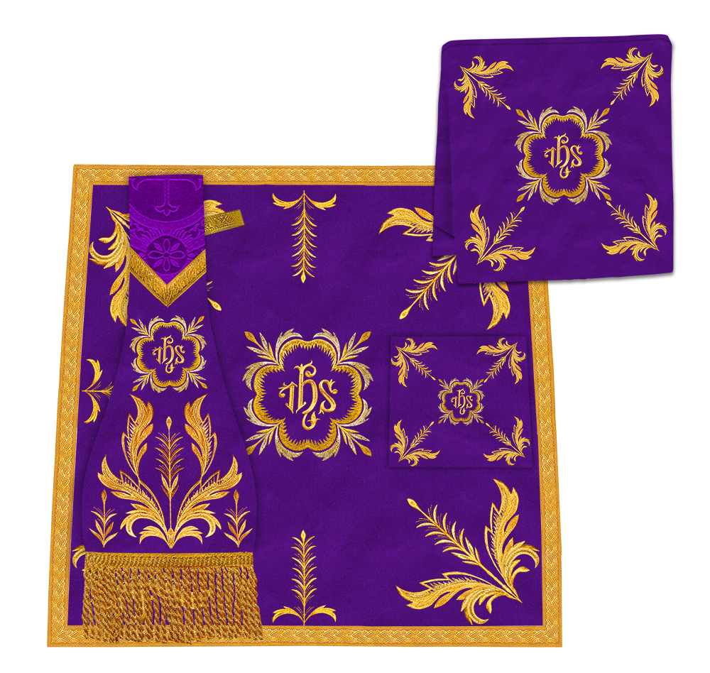 Roman Chasuble with liturgical motifs