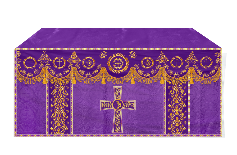 Church Altar Cloth with Trims