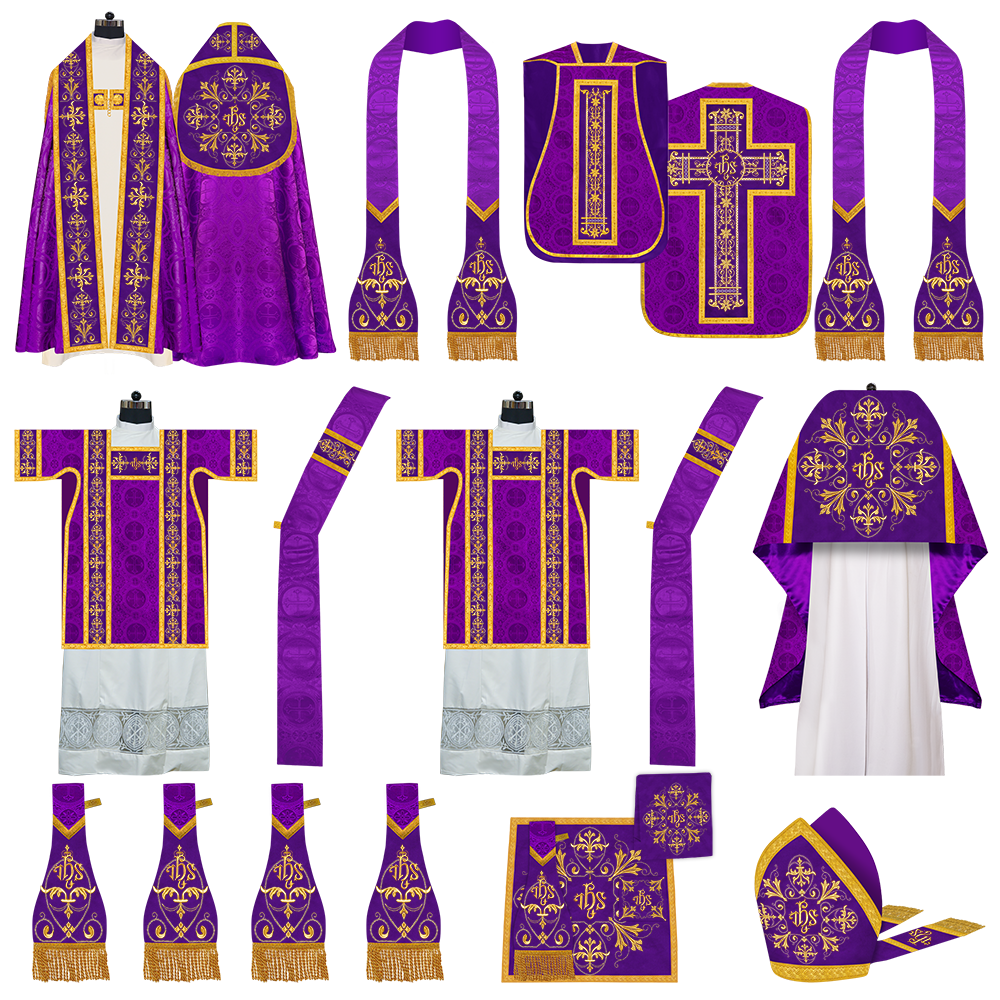 Roman Highline Mass Set with Embroidered Orphrey