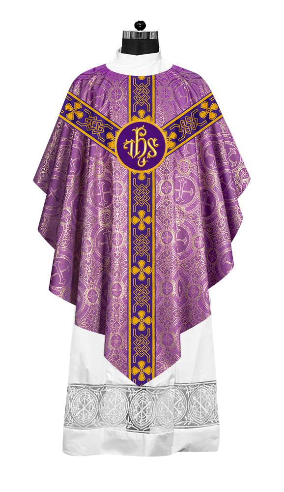 Pugin Chasuble with Designer orphrey