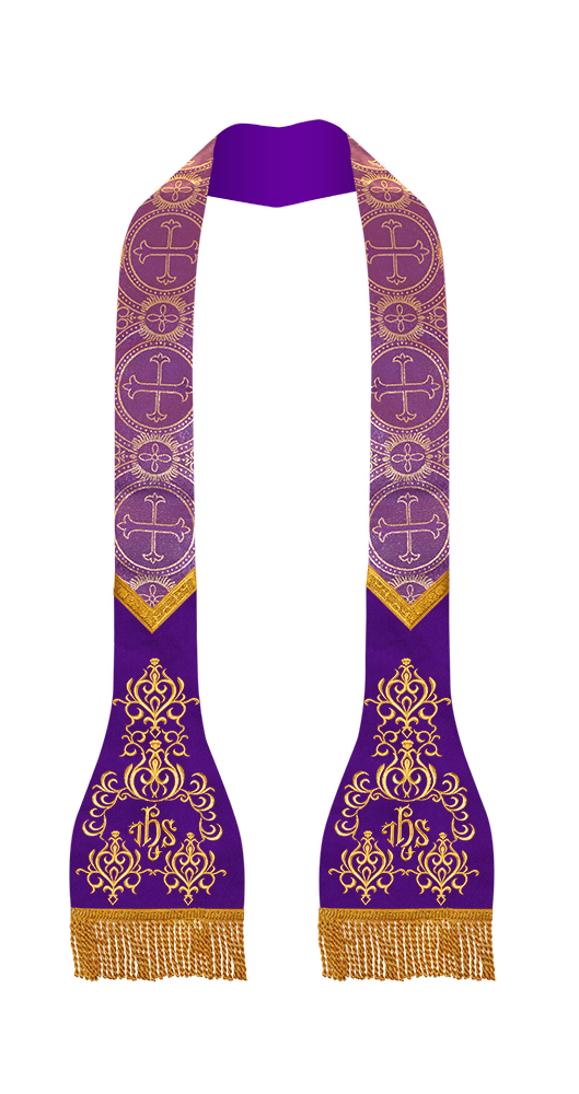 Roman Stole with adorned motif