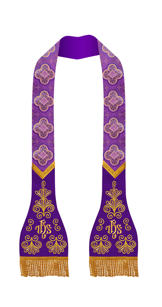 Roman Stole with Liturgical motif