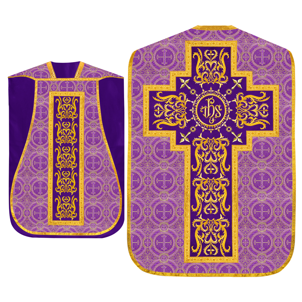 Roman Chasuble with matching stole