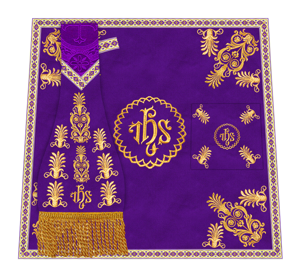 Embroidered Motif and Trims Mass set