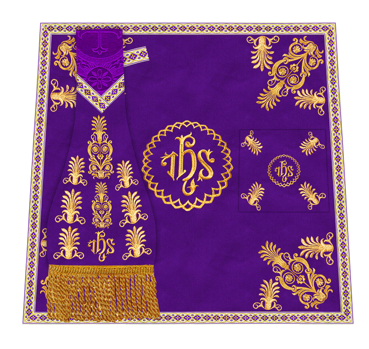 Embroidered Motif and Trims Mass set