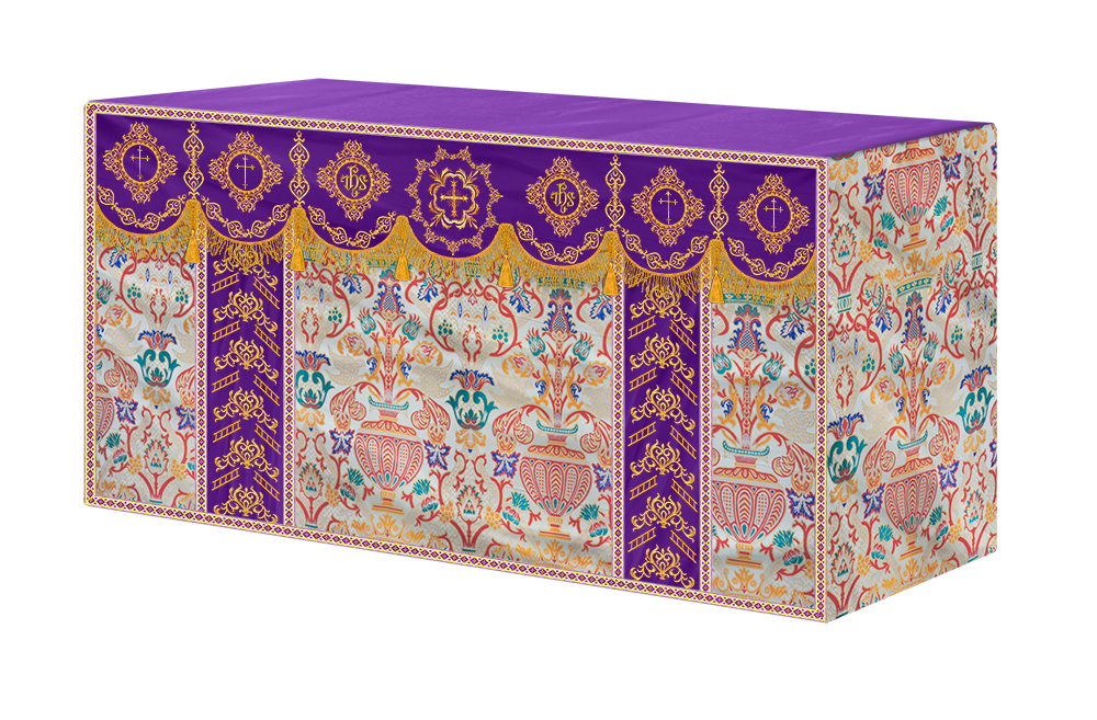 Embroidered Tapestry Altar Cloth