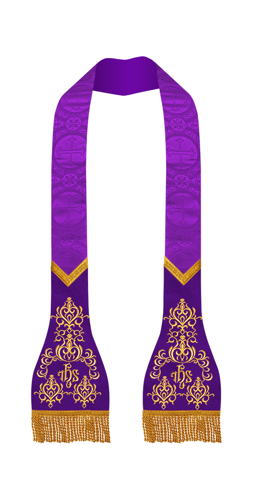 Roman Stole with adorned motif