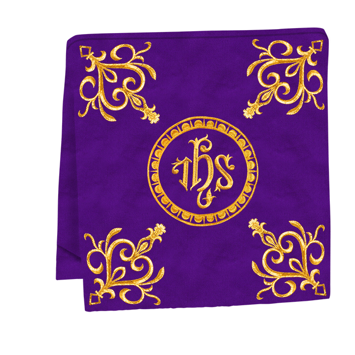 Liturgical Mass Set with Ornate Embroidery and Motif