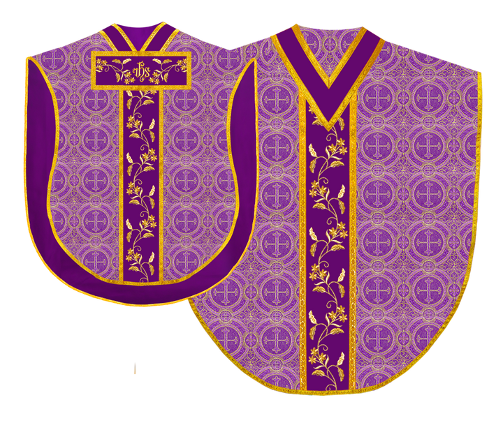 Borromean Chasuble with Floral Design