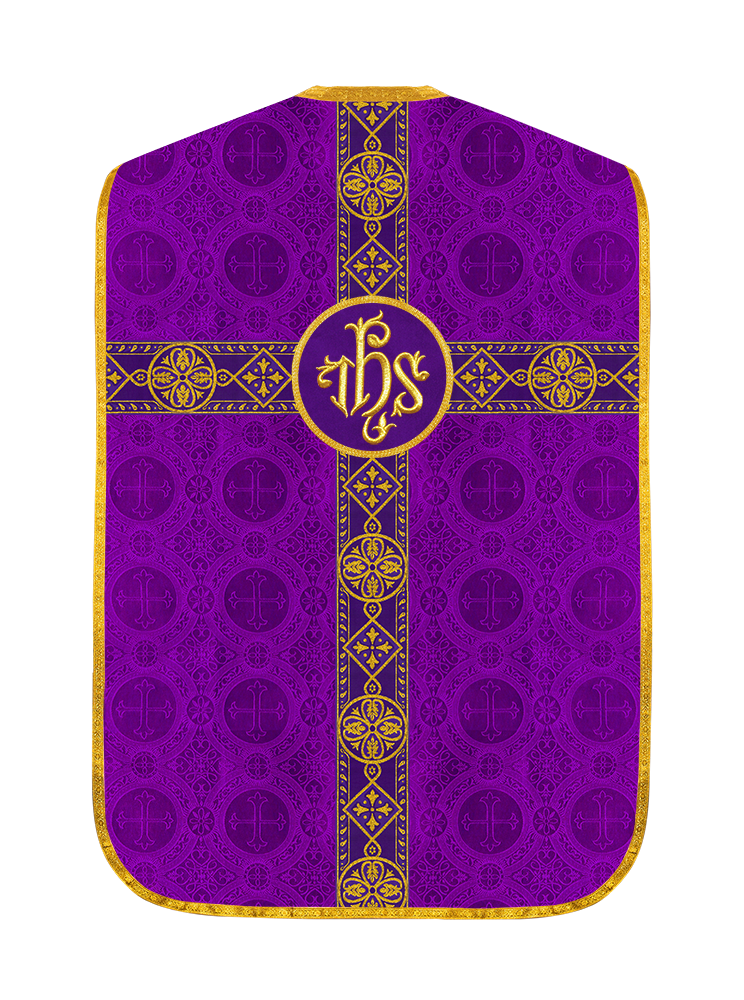 Embroidered Roman Chasuble Vestment