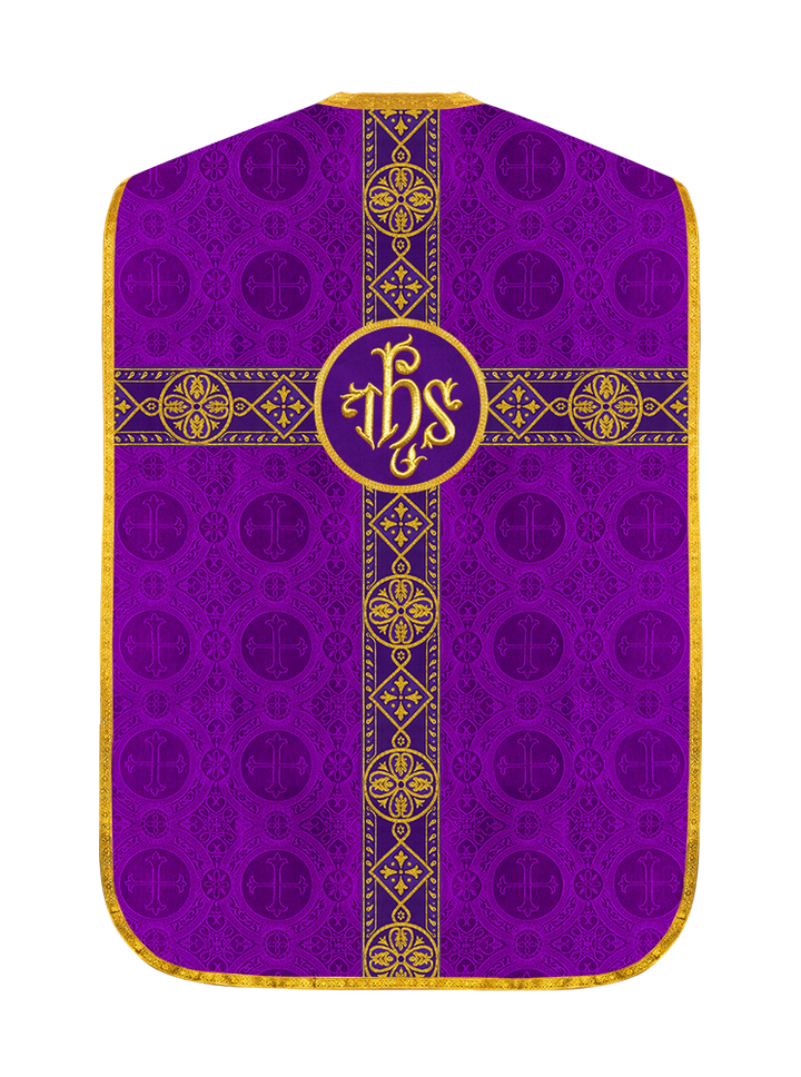 Embroidered Roman Chasuble Vestment