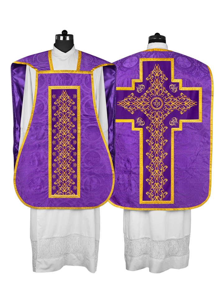 Fiddleback vestment with stole