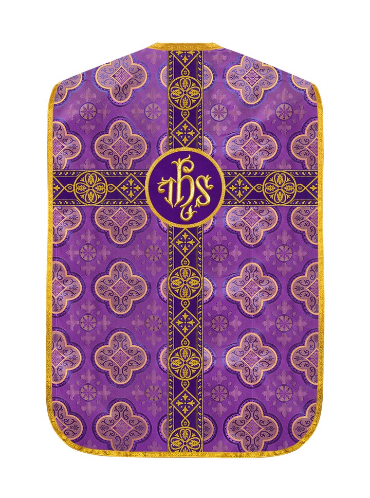 Embroidered Roman Chasuble Vestment