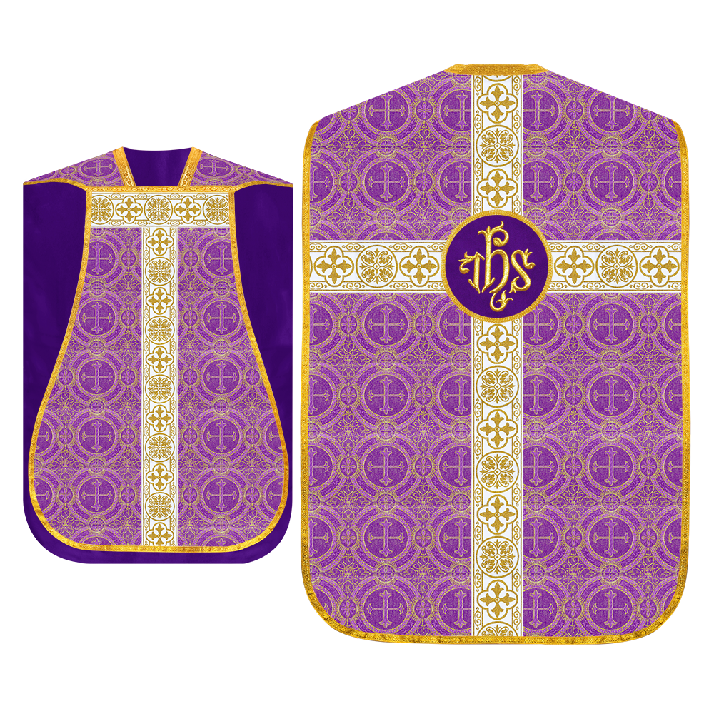 Roman Catholic Chasuble with Spiritual Motif