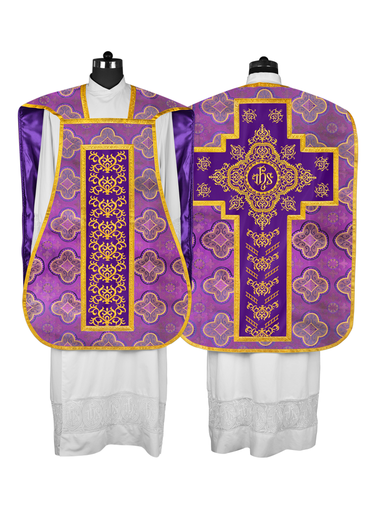 Fiddleback Vestment with Adorned Orphrey