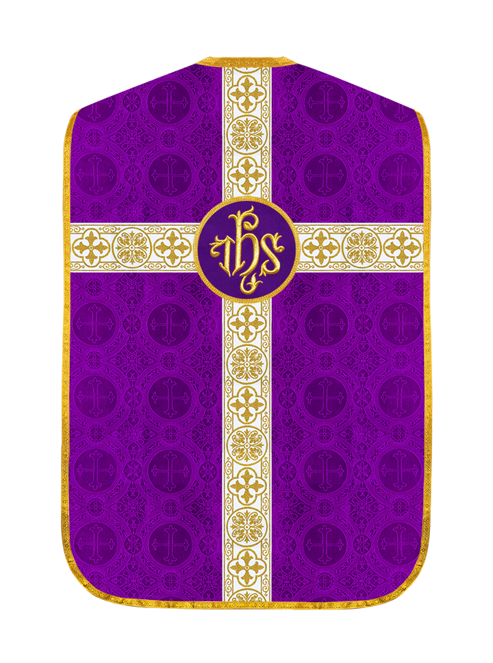 Roman Catholic Chasuble with Spiritual Motif